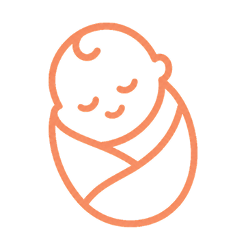 鍼灸施術のイラスト。