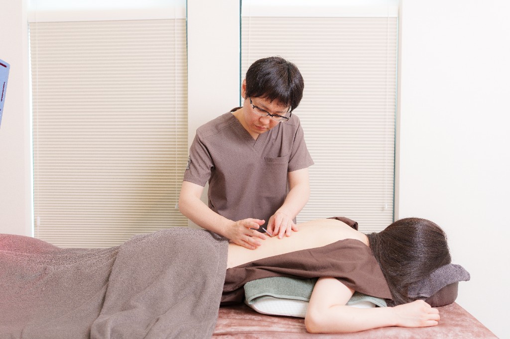 不妊・妊活サポートの施術イメージ。